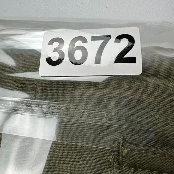 Maeve Anthropologie Pants Womens 32 Green Colette Wide Leg Crop Stretch Preppy - Picture 12 of 12